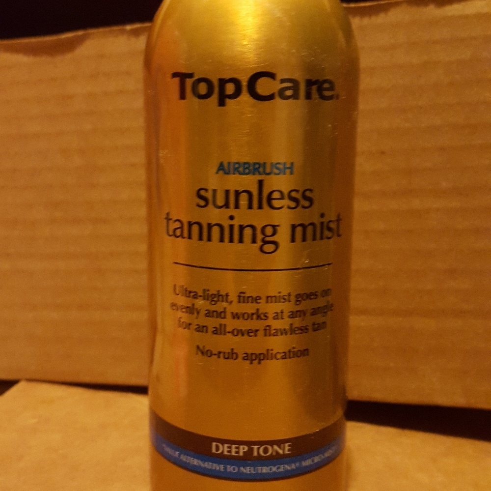 Top Care airbrush sunless tanning mist Deap TONE 5.6oz NEW